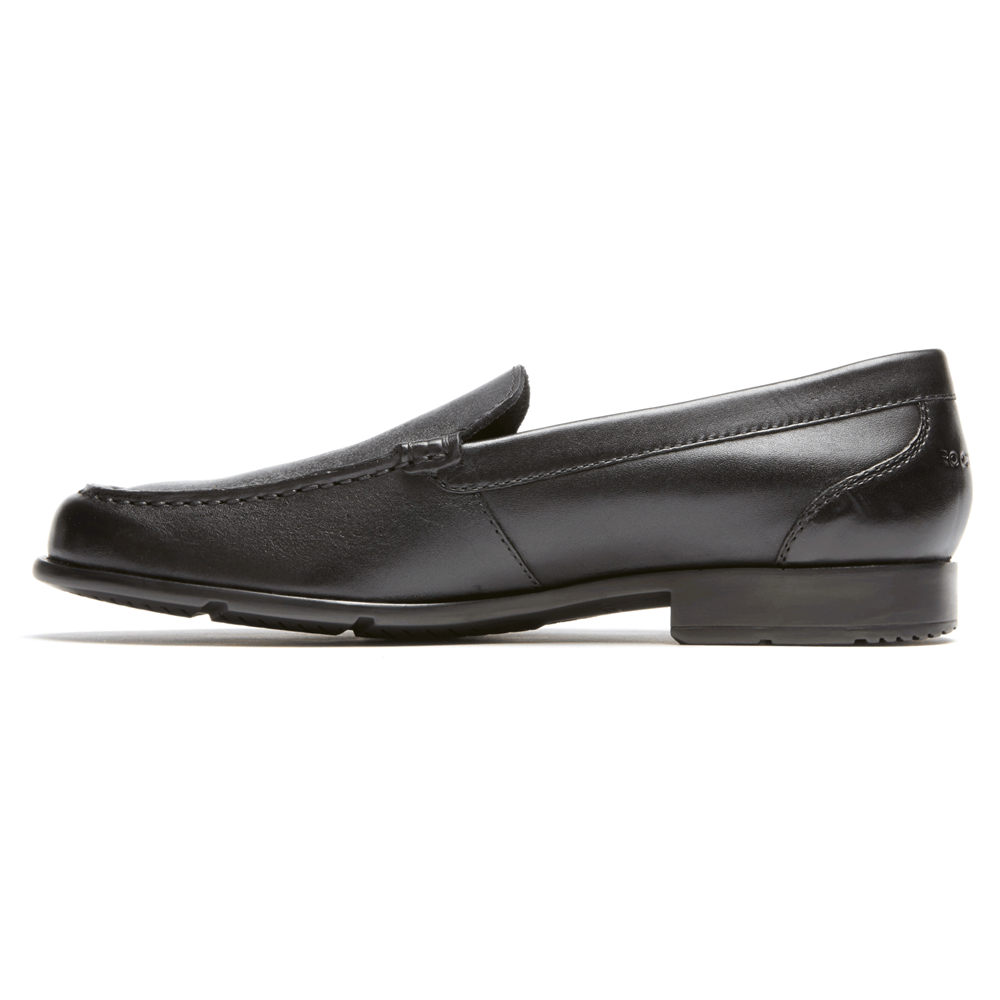 Rockport Mens Classic Venetian - Loafers Black - ICX710628